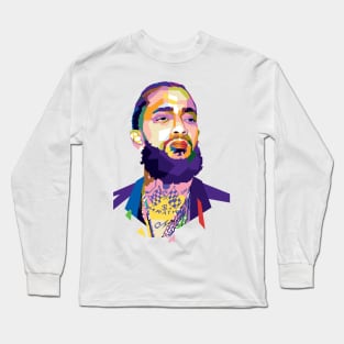 Nipsey Hussle Long Sleeve T-Shirt